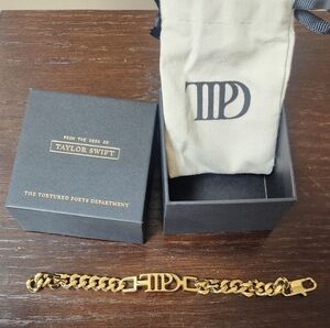 Taylor Swift The Tortured Poets Department Bracelet. Original Box & Pouch